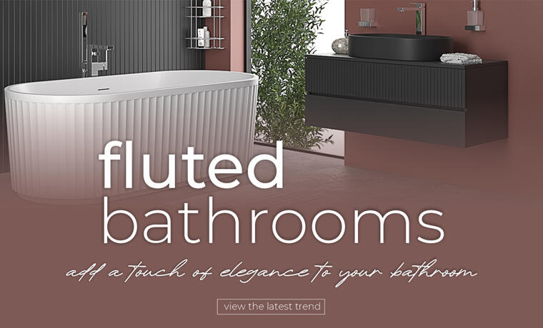 Fluted Bathroom - Banner