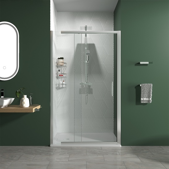 odessa chrome recess 1200 slider shower door odessa chrome recess 1200 slider shower door