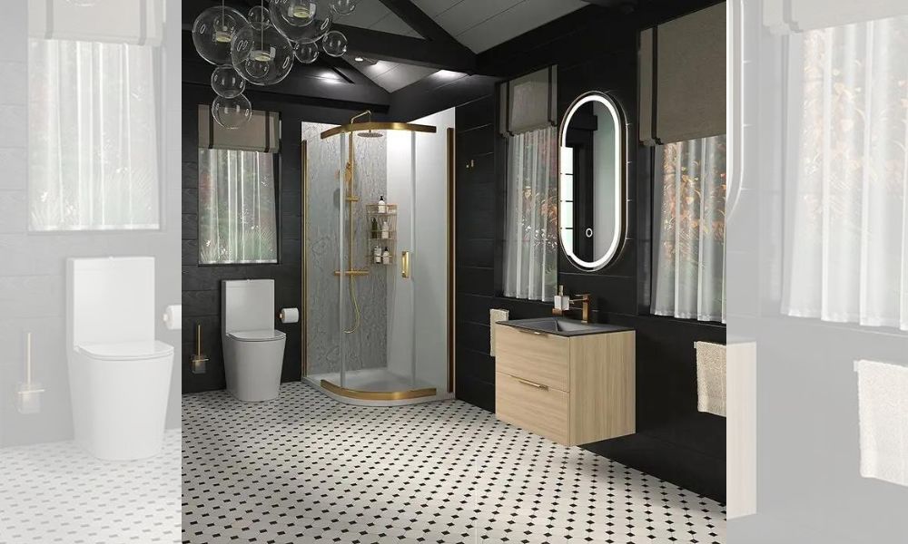 Alani Gold Shower Suite