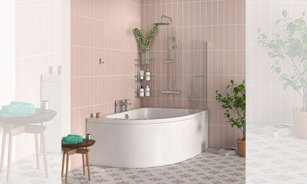 Clia Corner Shower Bath