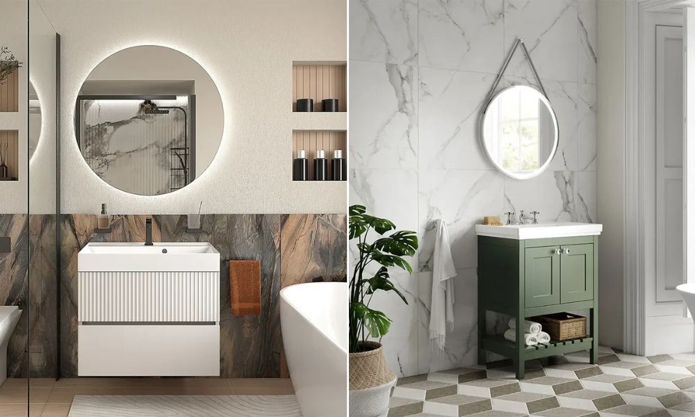 Modern vs Traditional Style Vanity Units