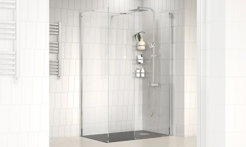 Radiant 1200mm Corner Walk-in Shower Enclosure