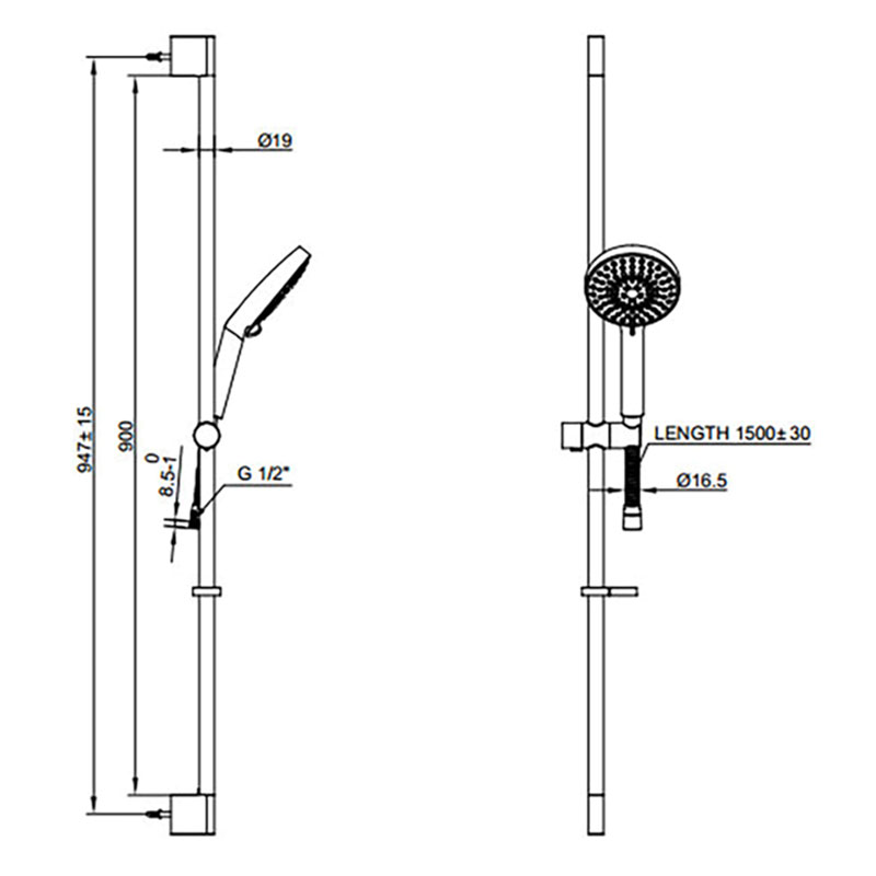 Swr Kit Central Five Mode Swr Kit Specification Drawing