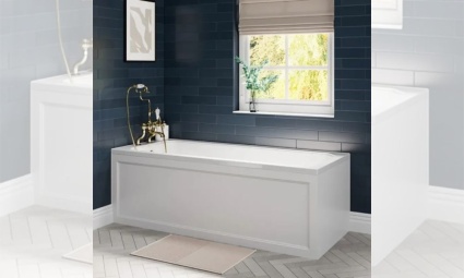 Burlington Arundel Cleargreen Bath Panel