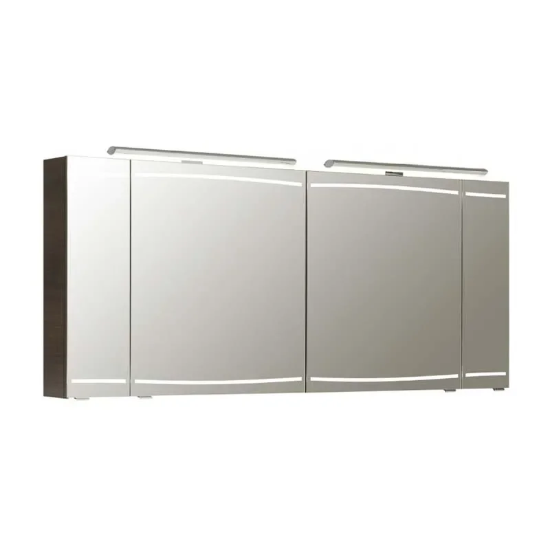 Extra Product Image For Cassca 3 Door Bathroom Cabinet with Mirror with LED Lighting and Shaver Socket 4