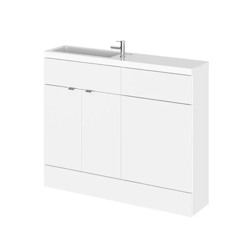 Extra Product Image For 1100Mm Combination Cloakroom Furniture Vanity Set Colour Options 3