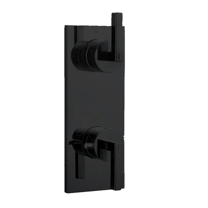 Product image for Artize Linea Black Shower Valve Thermostatic 2 - 5 Outlet