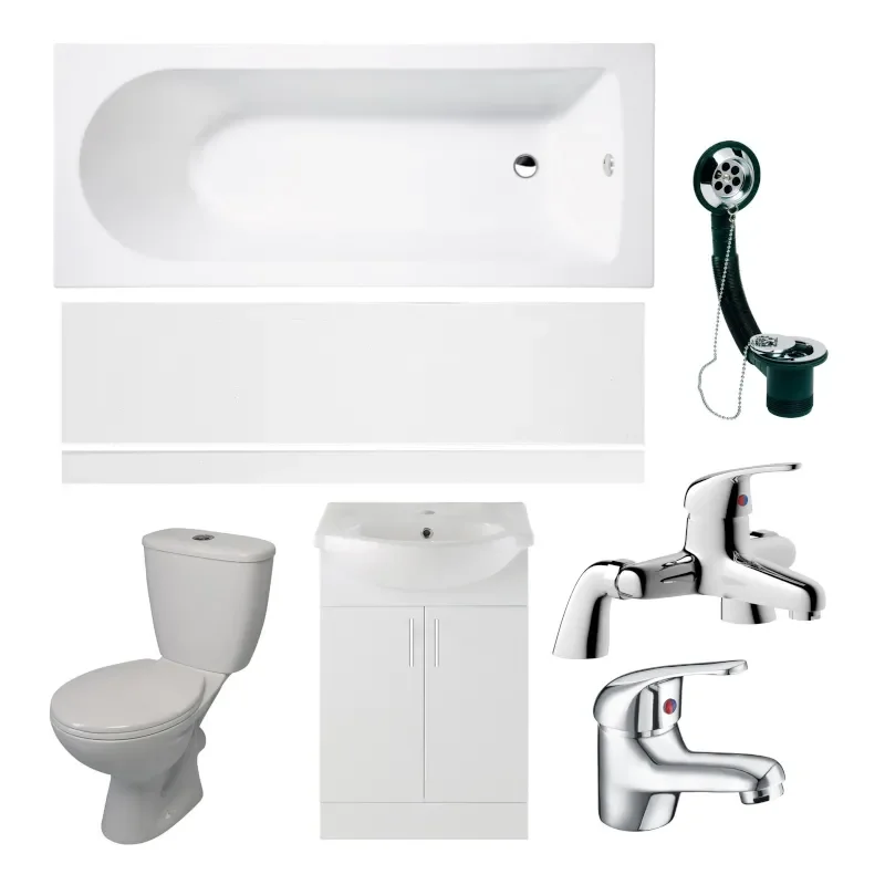 Lifestyle Product Image for Vista Full Bathroom Suite with All Individual Items