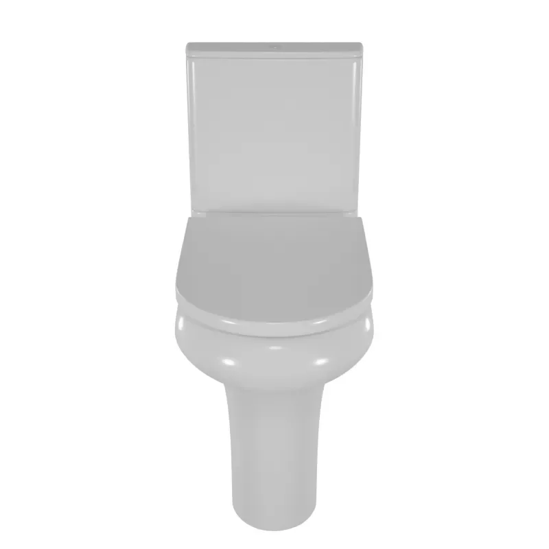 Compact Deluxe Close Coupled Pan and Cistern with Soft Close Seat 