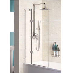 Product Image for Lakes Coastline Left Hand Bath Screen with Inline Panel and Hinge