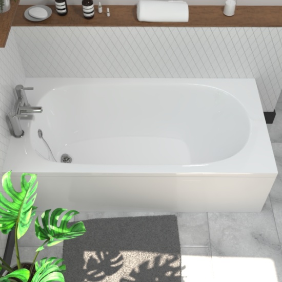 Kent Straight Bath 1700x700