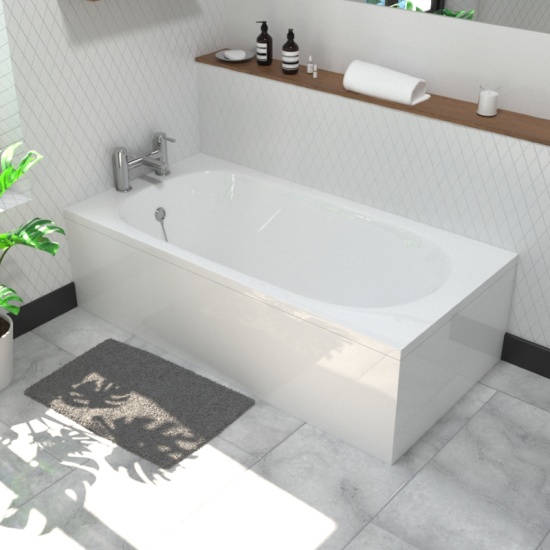 Kent Straight Bath 1600x700