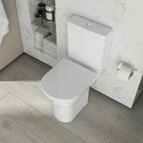 Amore Open Back WC And Ultra Thin Seat