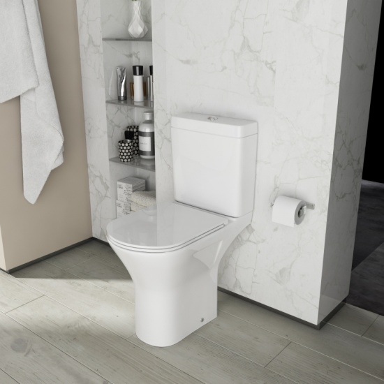 Patello Open Back Comfort Height Toilet