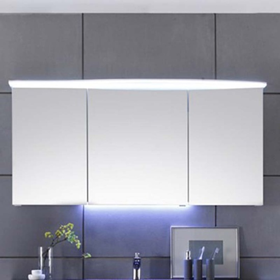 Solitaire 7005 Mirror Cabinet with Light Canopy