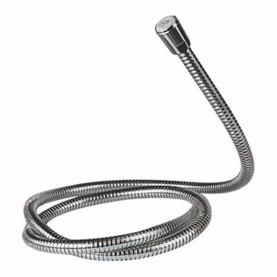 Chrome Plated Silver Metal Round Shower Hose