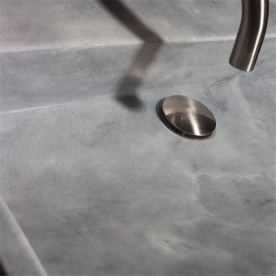 Forzalaqua Palermo 60 Natural Stone Basin Cloudy Marble