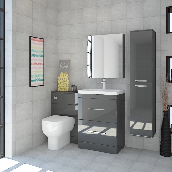 Patello Bathroom Furniture Suite