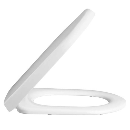 D Shape Soft Close Top Fix Toilet Seat