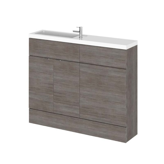 1100mm Combination Bathroom Furniture Cloakroom Set (Colour Options)