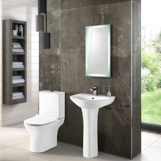 Freya Short projection WC Pan Cistern & Seat