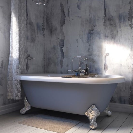 IDS Showerwall Nautical Wood