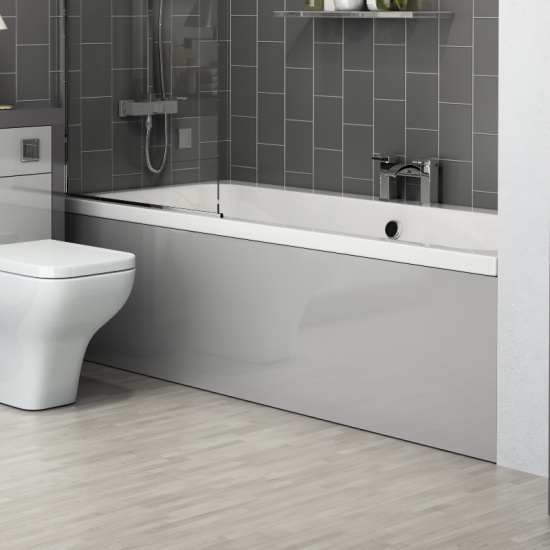 GROVE BATH PANELS PLATINUM GREY