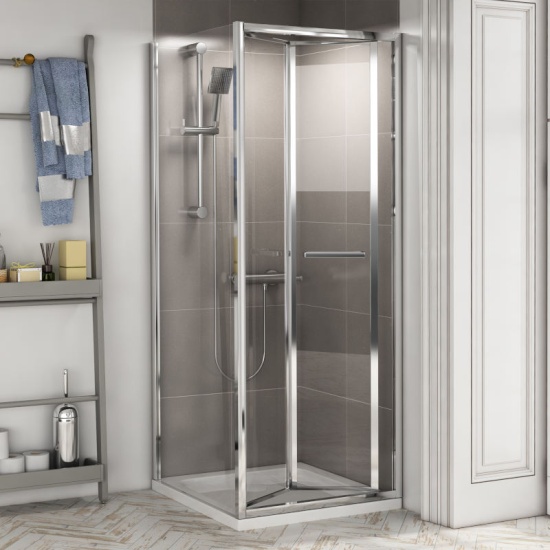 Radiant Deluxe 800mm Bifold Shower Door Enclosure