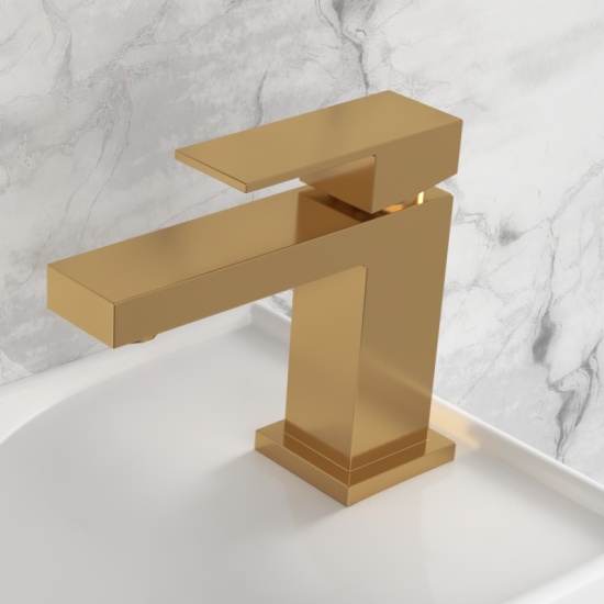 BC Gold Mini Basin Tap with Waste