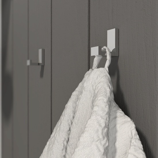 Slade Chrome Robe Hook