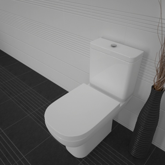 Series 600 Close Coupled Toilet & Seat