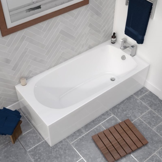 Mercury 1600x700 Straight Bath