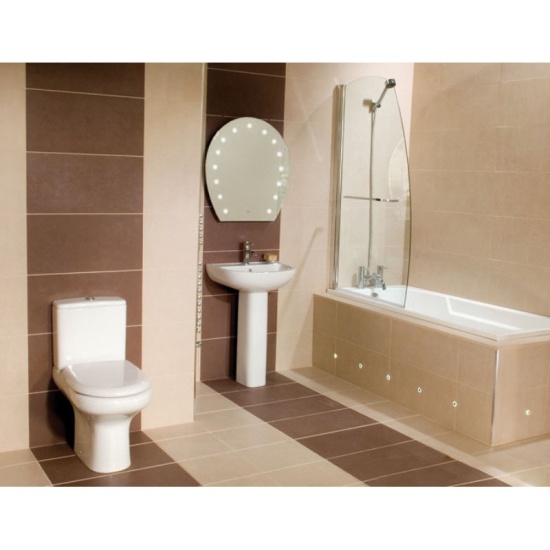 Compact Deluxe 4 Piece Bathroom Suite