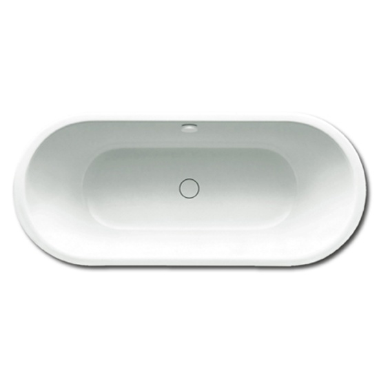 Centro Duo Oval Steel Bath