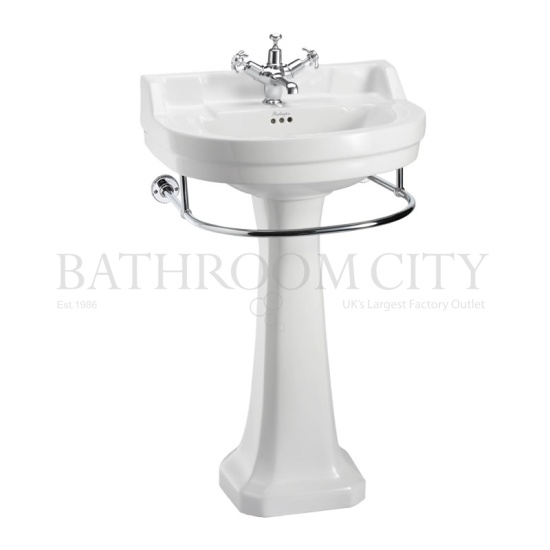 Edwardian Round  Basin 56cm and Regal Pedestal