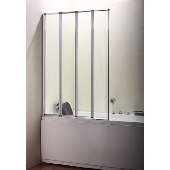 Volente Bi-fold Extended Square High Quality Bath Screen