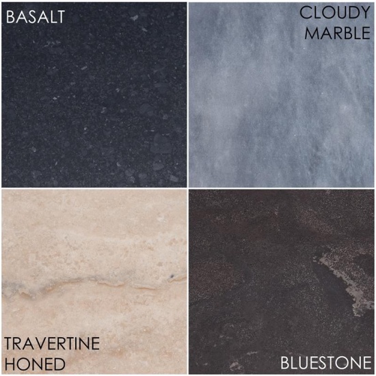 Forzalaqua Laguna Natural Stone Basin Travertine