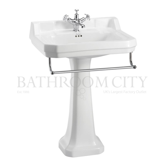 Edwardian Basin 61cm and Regal pedestal