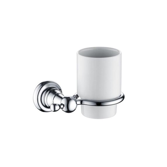 Holborn Tumbler & Holder Chrome