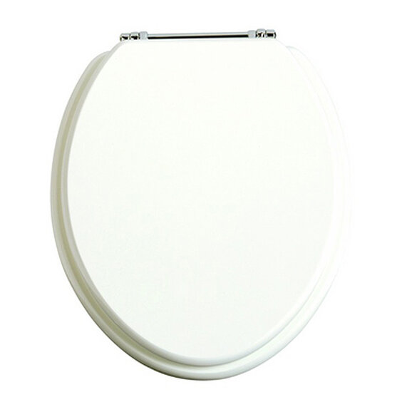 Traditional Toilet Seat White Gloss