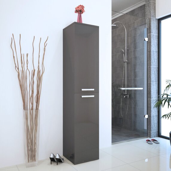 Patello Bathroom Tall Boy Grey