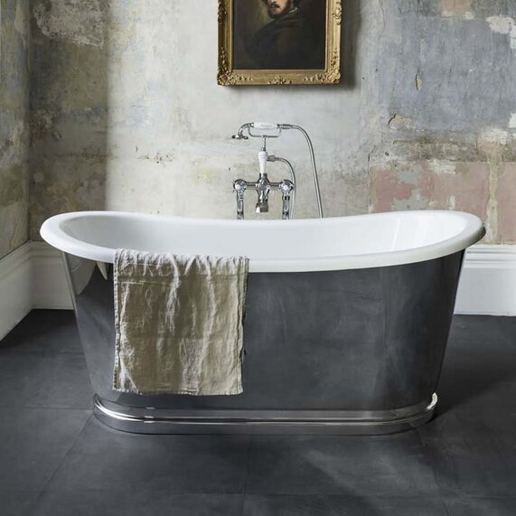 Balthazar 1675mm Roll Top Freestanding Bath By Clearwater Baths