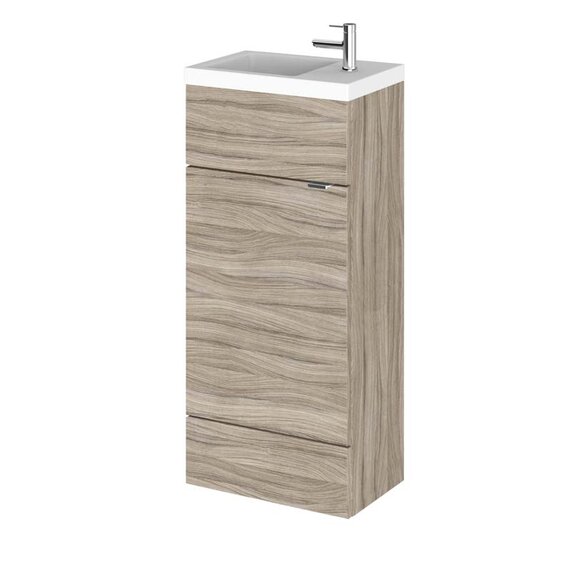 Combination Compact 400 Cloakroom Vanity Unit (Colour Options)