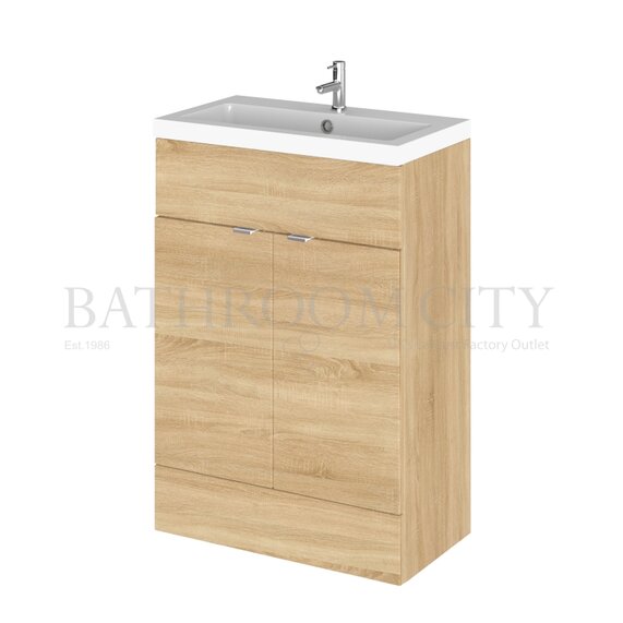 Hudson Reed 600mm Cloakroom Vanity Unit with Basin(Colour Options)