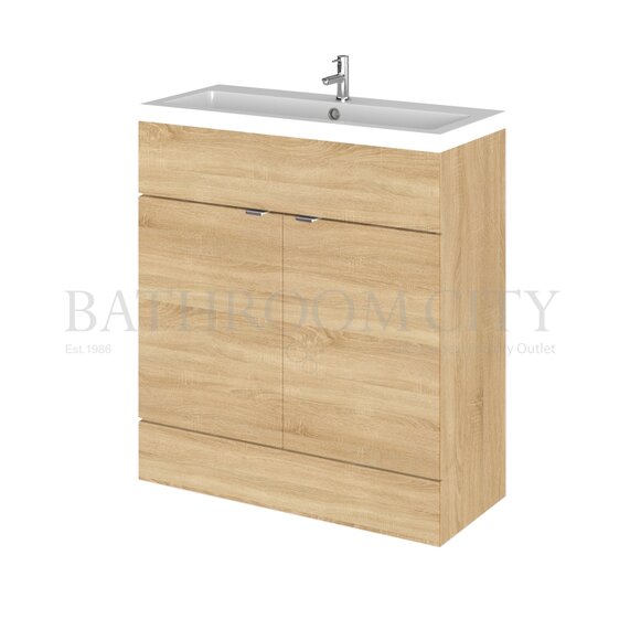 Hudson Reed 800mm Cloakroom Vanity Unit with Basin(Colour Options)