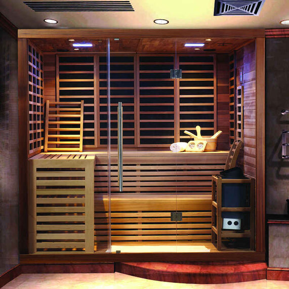 Infrared Home Sauna: Cedar Wood, Artize Bio