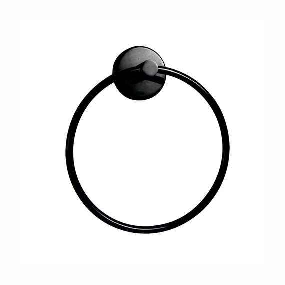 Black Towel Ring - Jaquar Continental