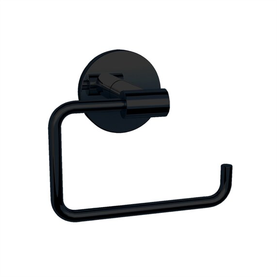 Black Toilet Roll Holder - Jaquar Continental