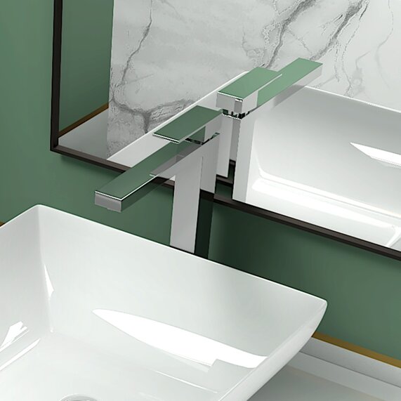 Slade Tall Basin Tap with Optional Waste | RIA BRASSWARE