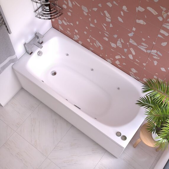 1500 x 700 - Whirlpool Bath - Mercury